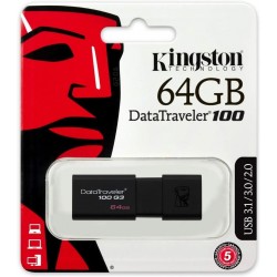 Pendrive 64GB Kingston...